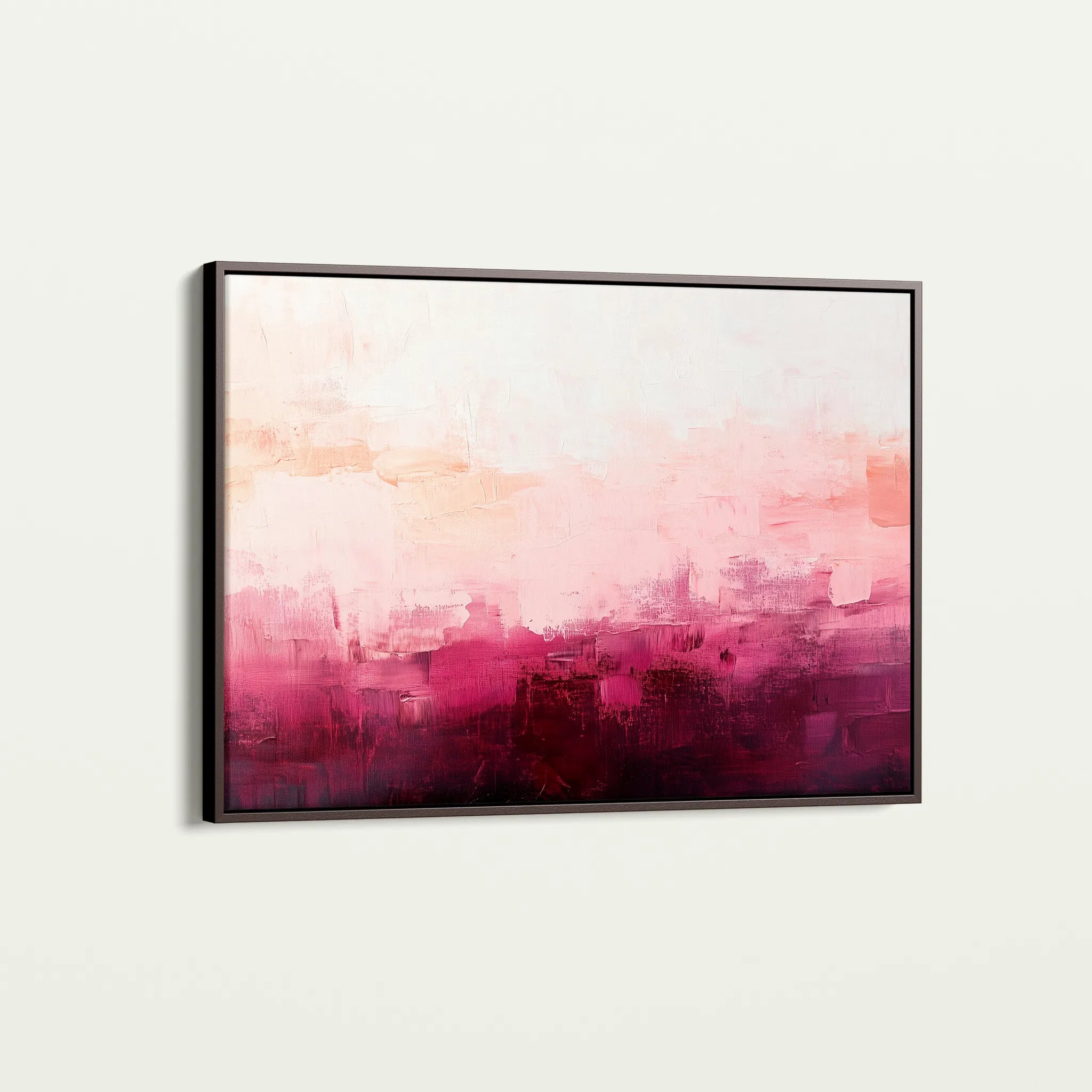 Abstract 691 Canvas Art 60 x 40 cm / Black