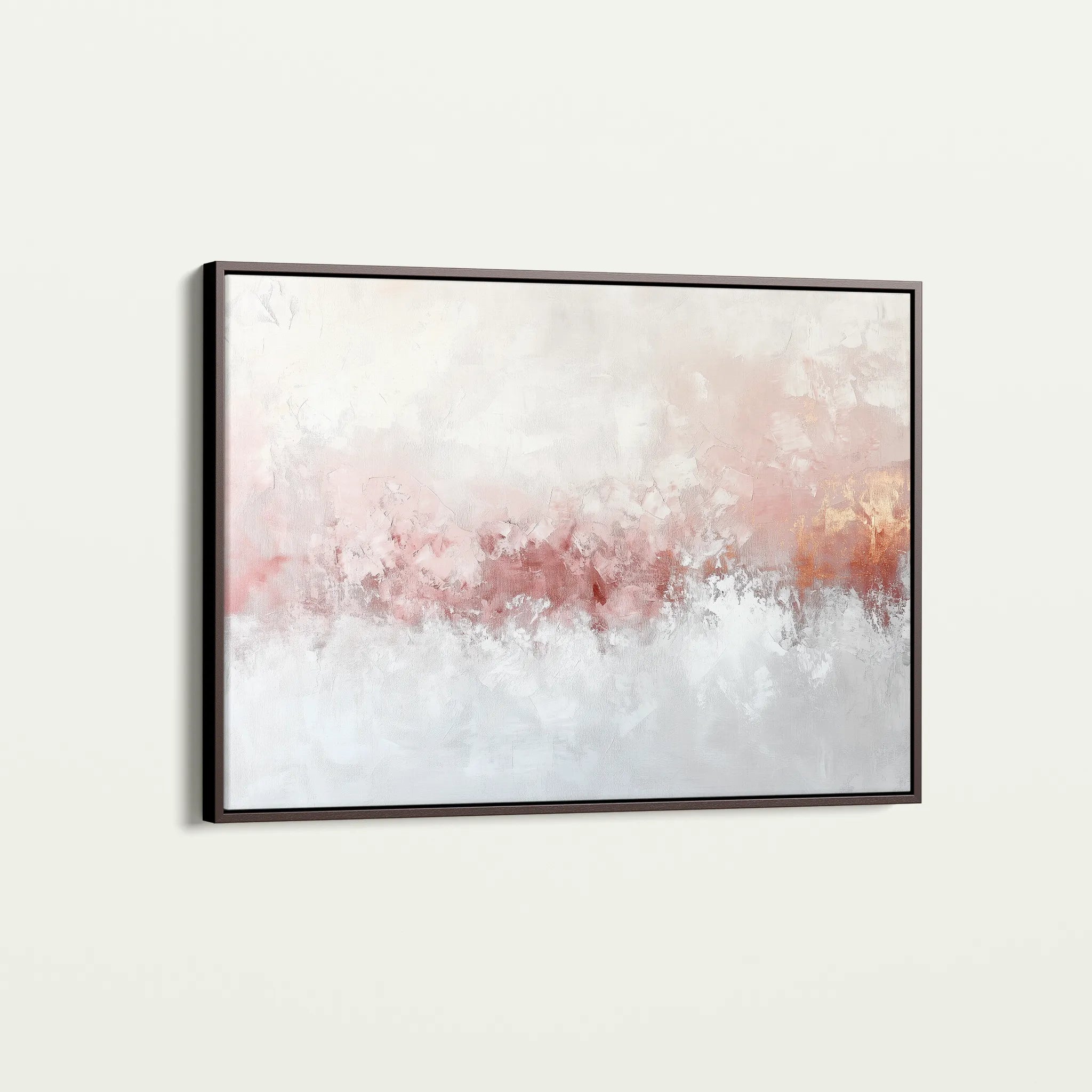 Abstract 702 Canvas Art 60 x 40 cm / Black