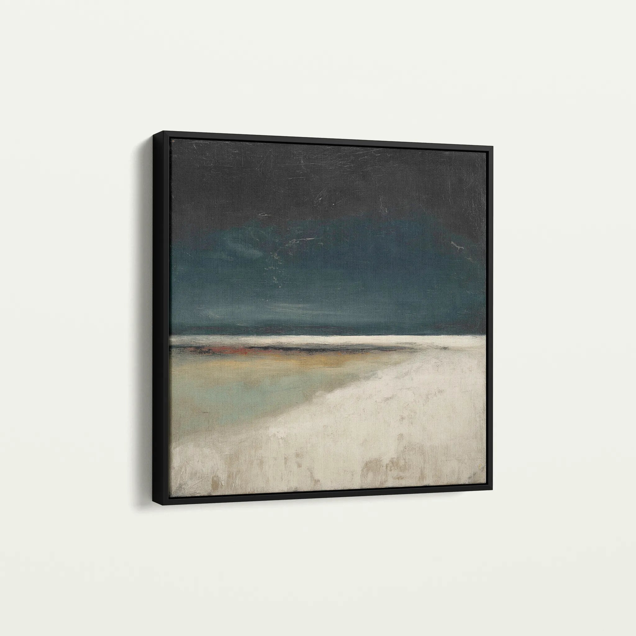 Abstract 808 Canvas Art 60 x 60 cm / Black