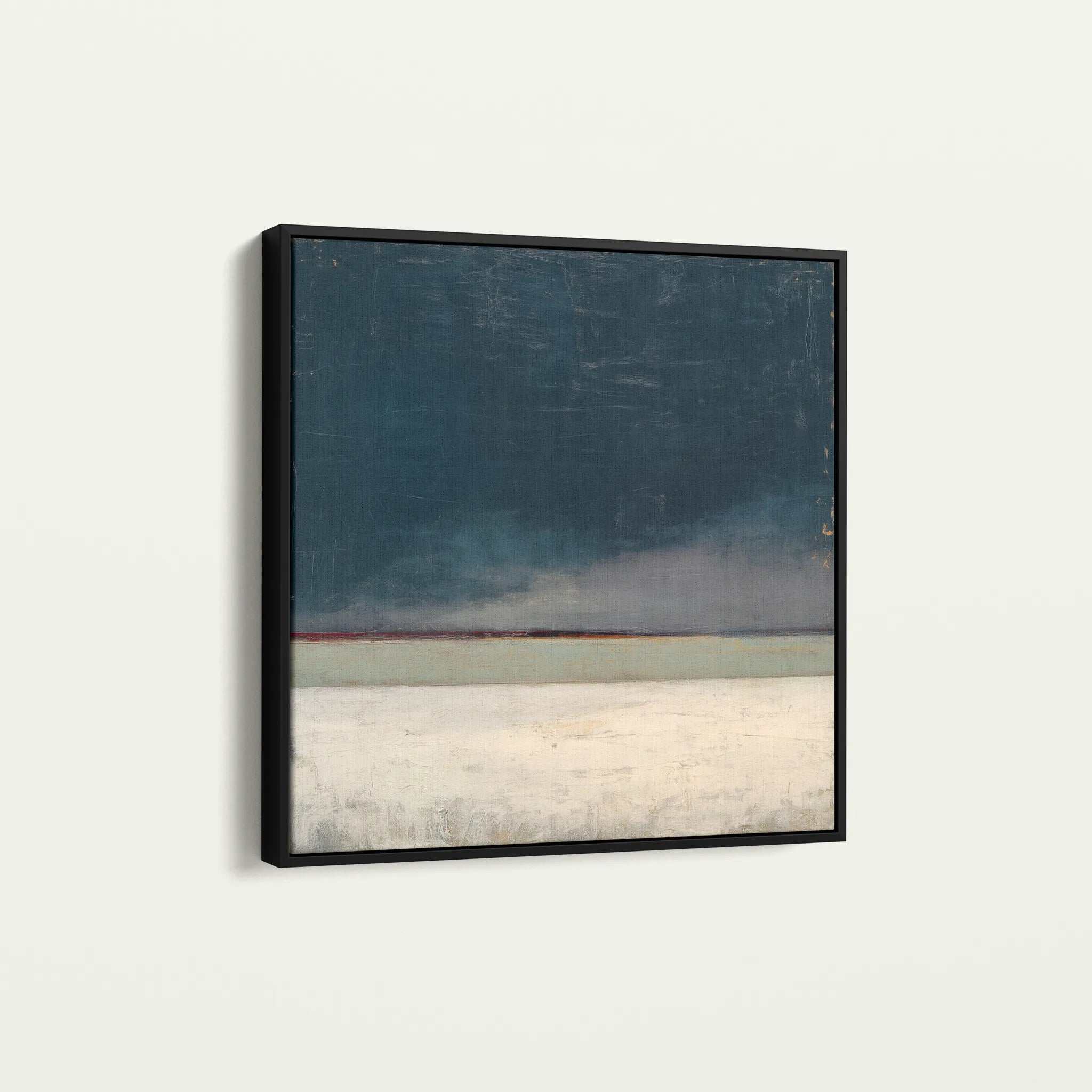 Abstract 809 Canvas Art 60 x 60 cm / Black