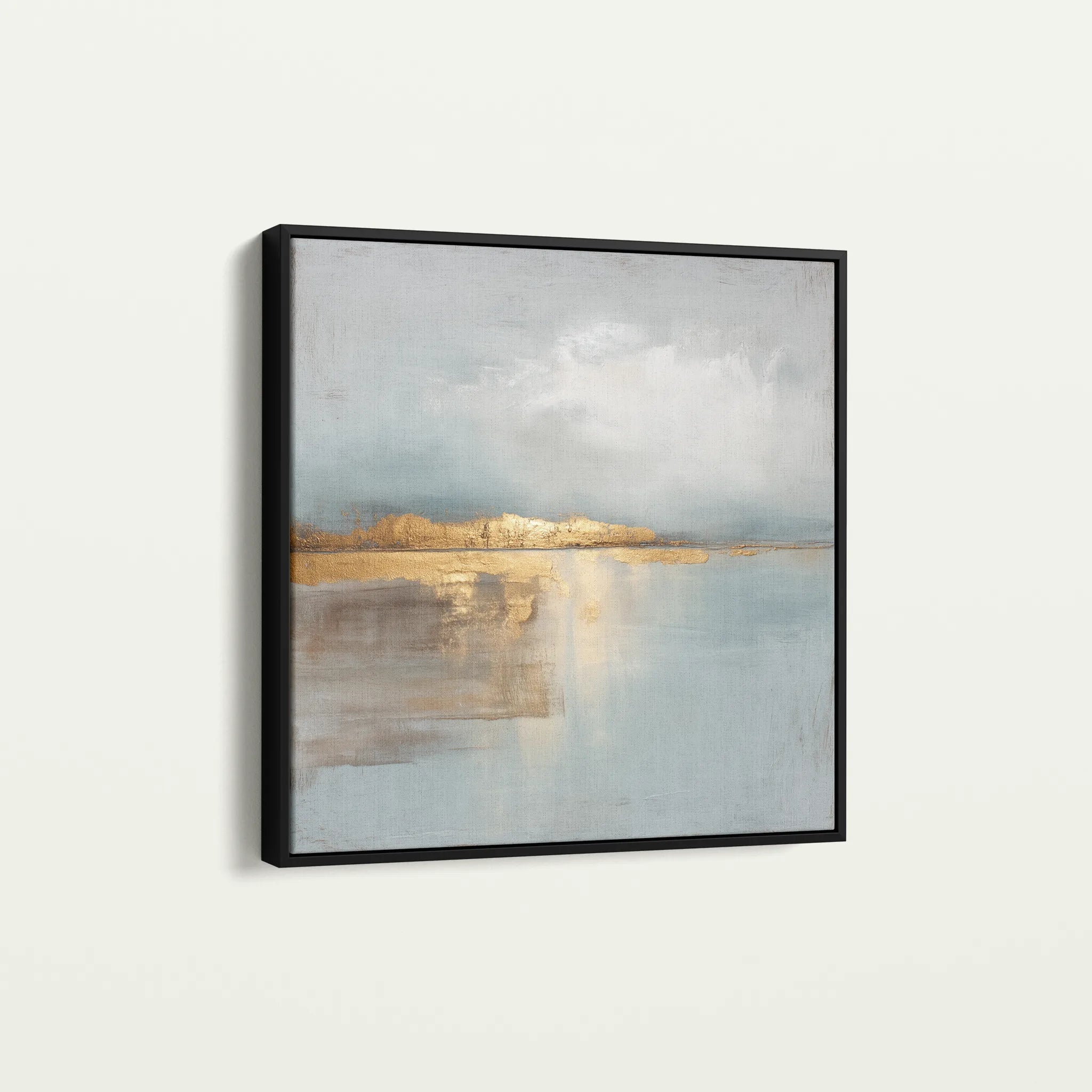 Abstract 815 Canvas Art 60 x 60 cm / Black