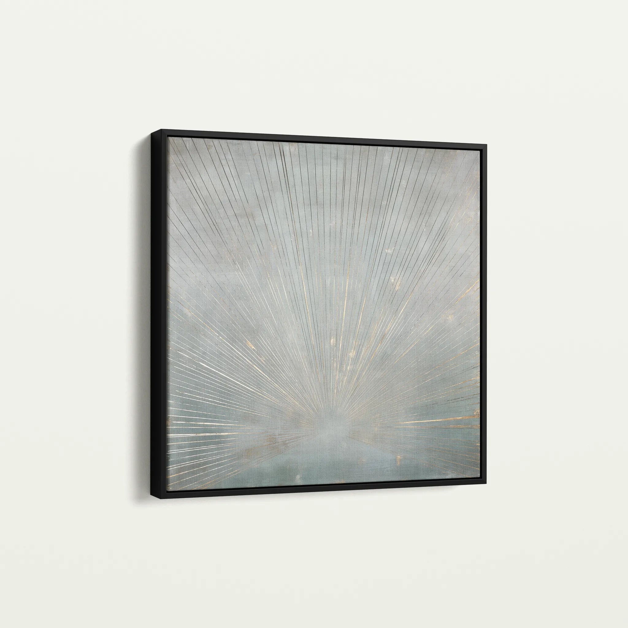 Abstract 856 Canvas Art 60 x 60 cm / Black