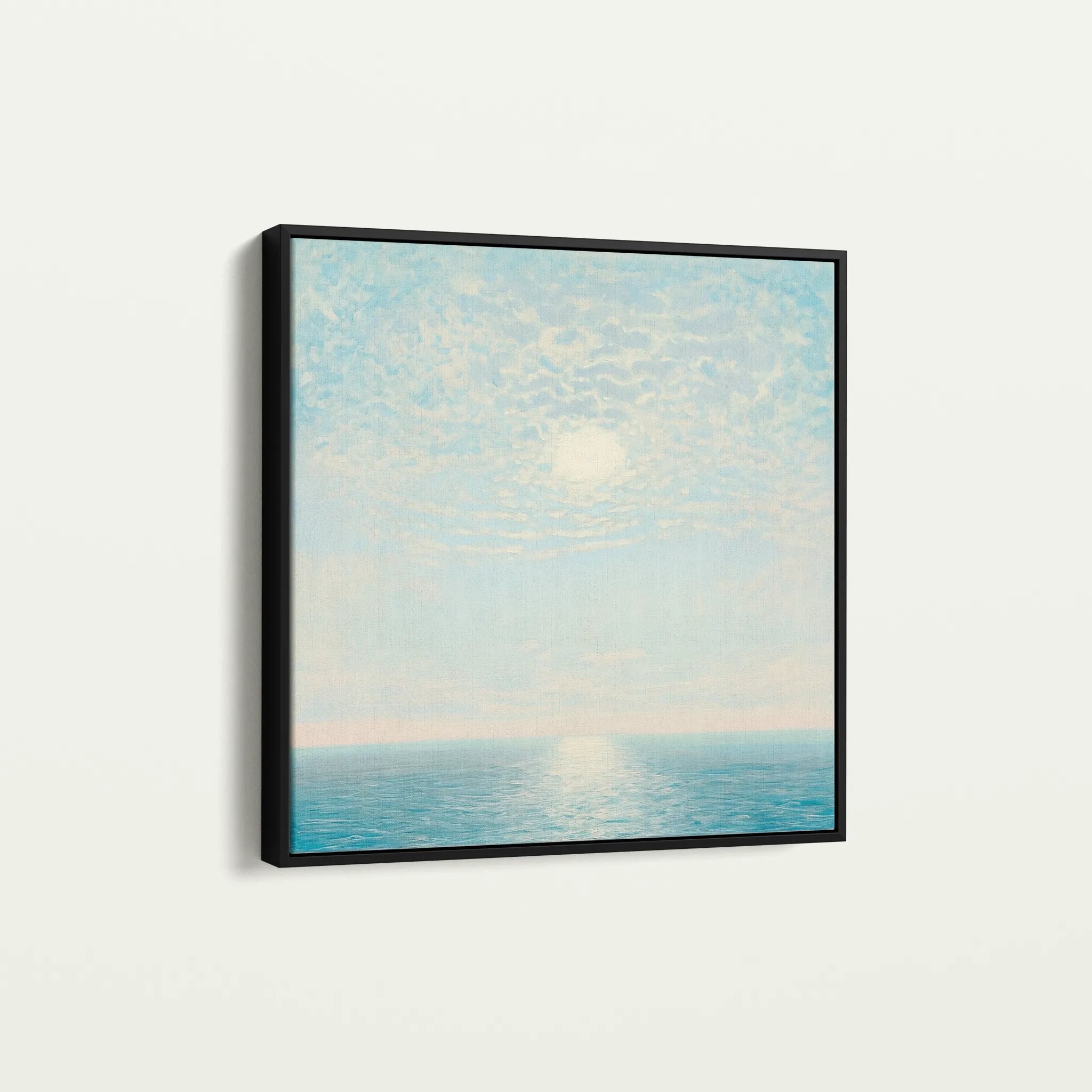 Abstract 862 Canvas Art 60 x 60 cm / Black