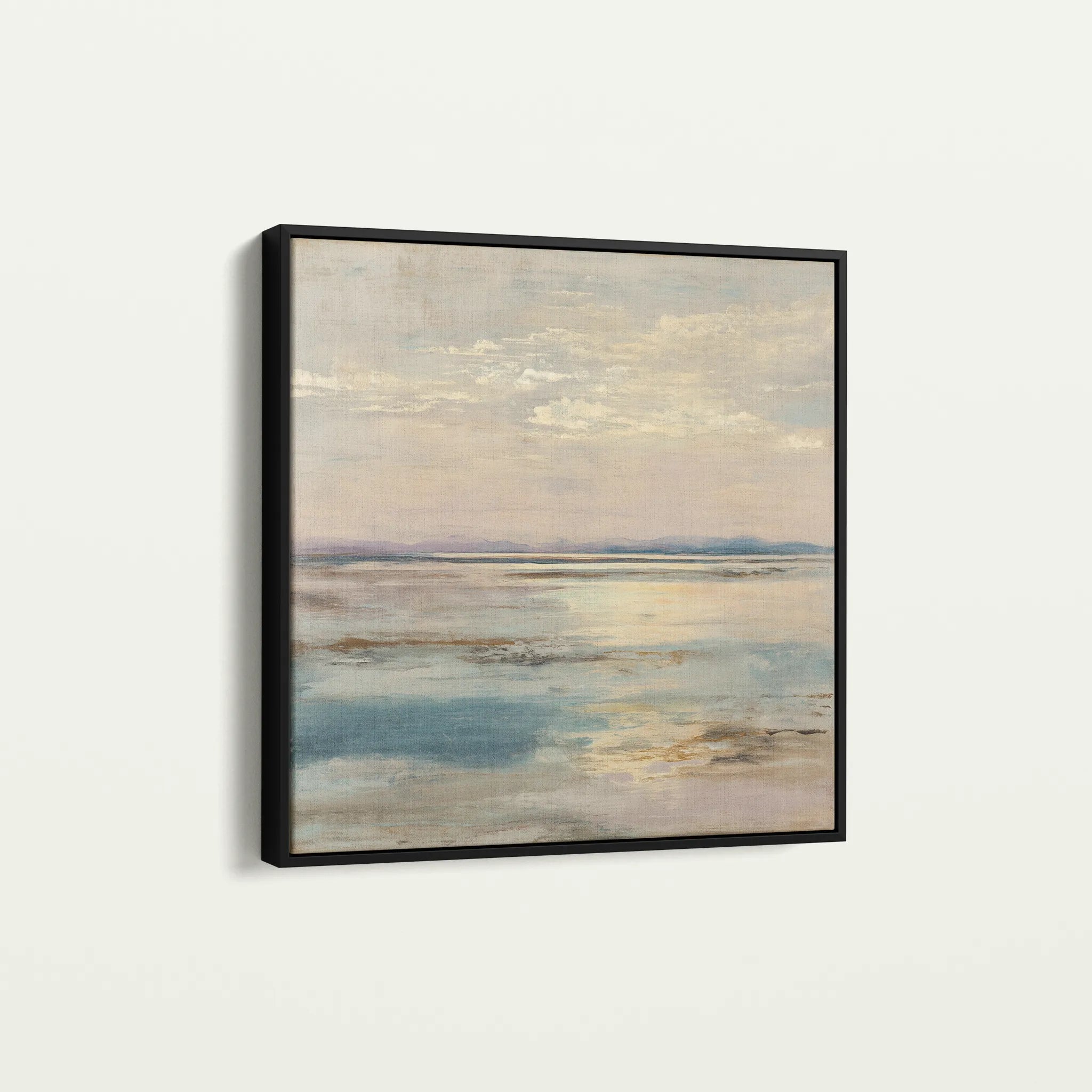 Abstract 880 Canvas Art 60 x 60 cm / Black