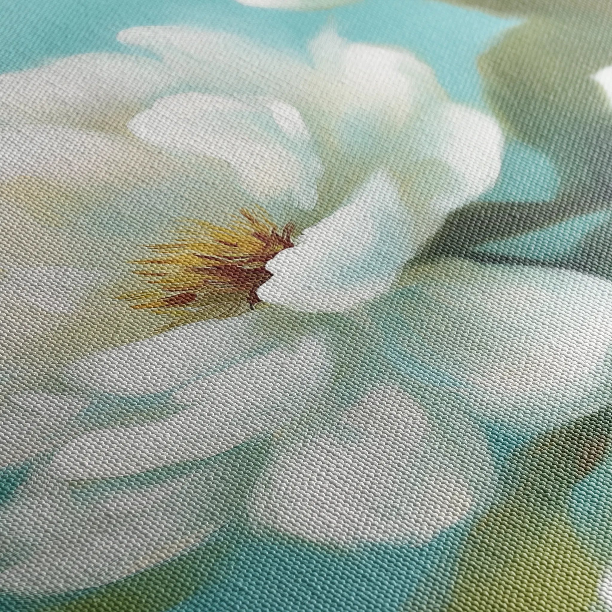 Floral 900 Canvas Art 60 x 40 cm / Black