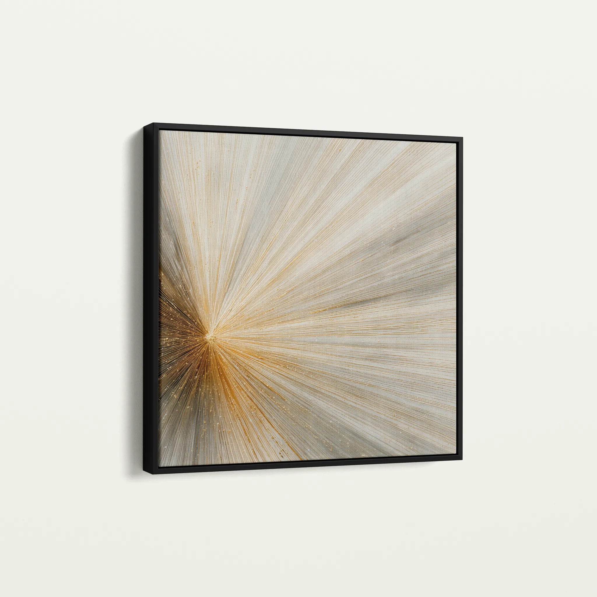 Abstract 911 Canvas Art 60 x 60 cm / Black
