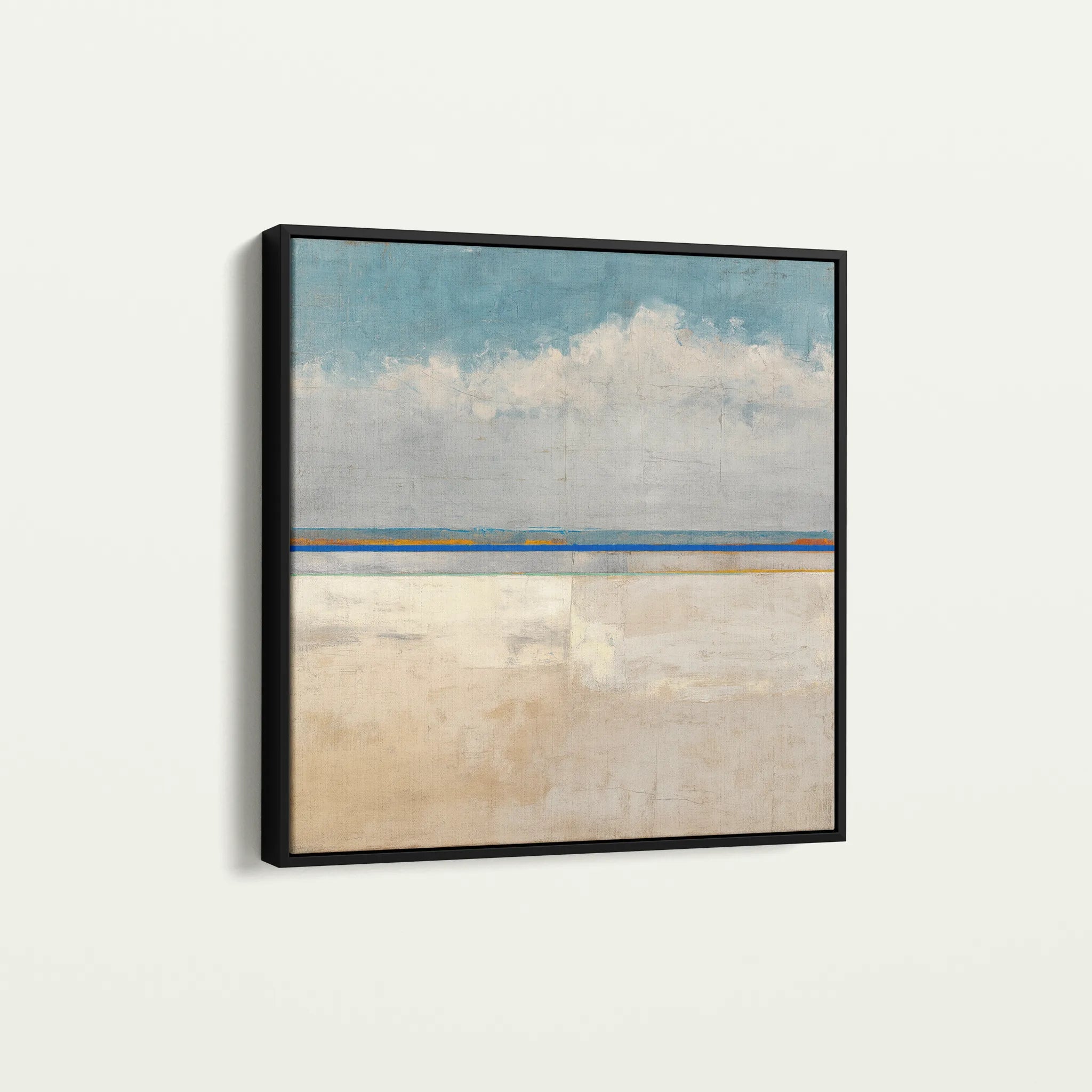 Abstract 942 Canvas Art 60 x 60 cm / Black