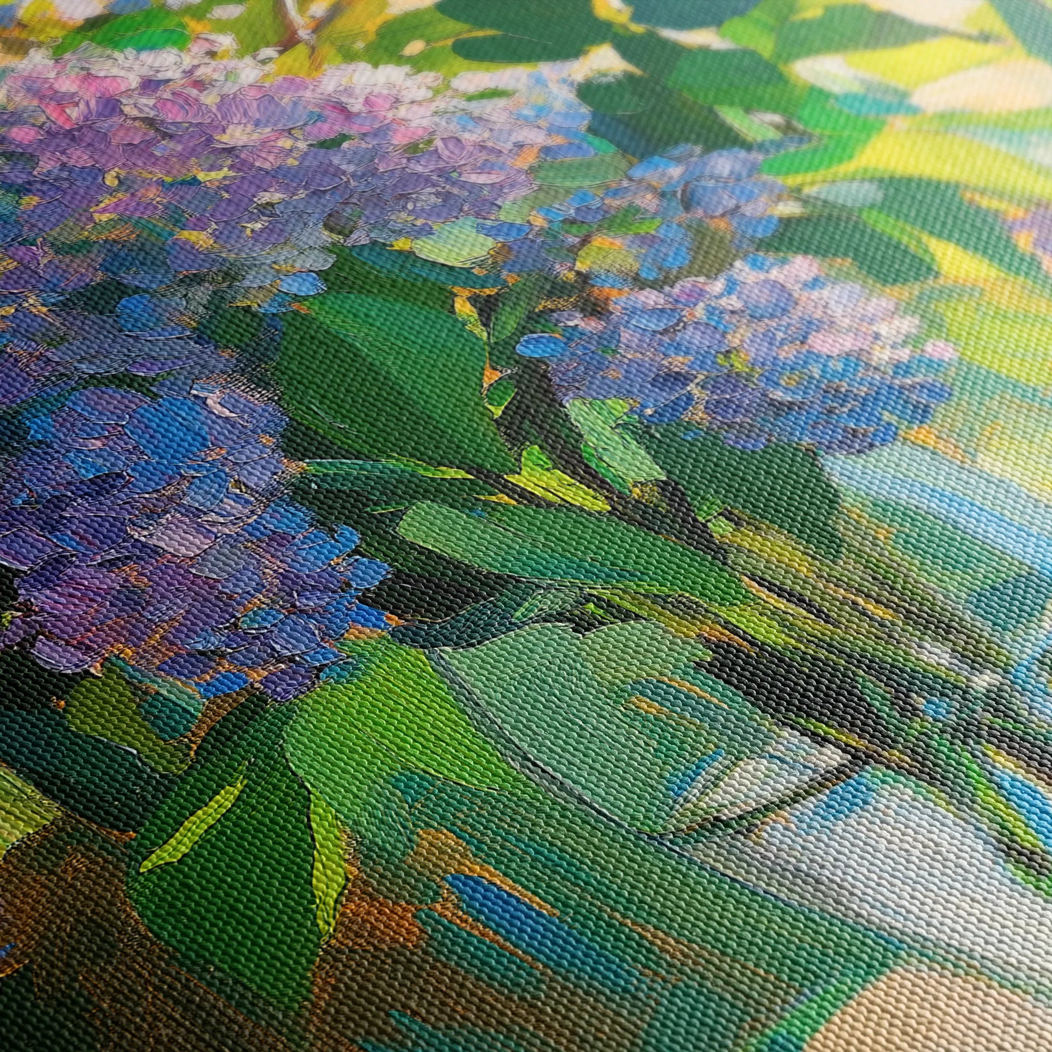 Floral 954 Canvas Art 60 x 40 cm / Black