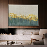Abstract 001 Canvas Art 60 x 40 cm / Black