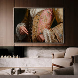 Classic 001 Canvas Art 60 x 40 cm / Black