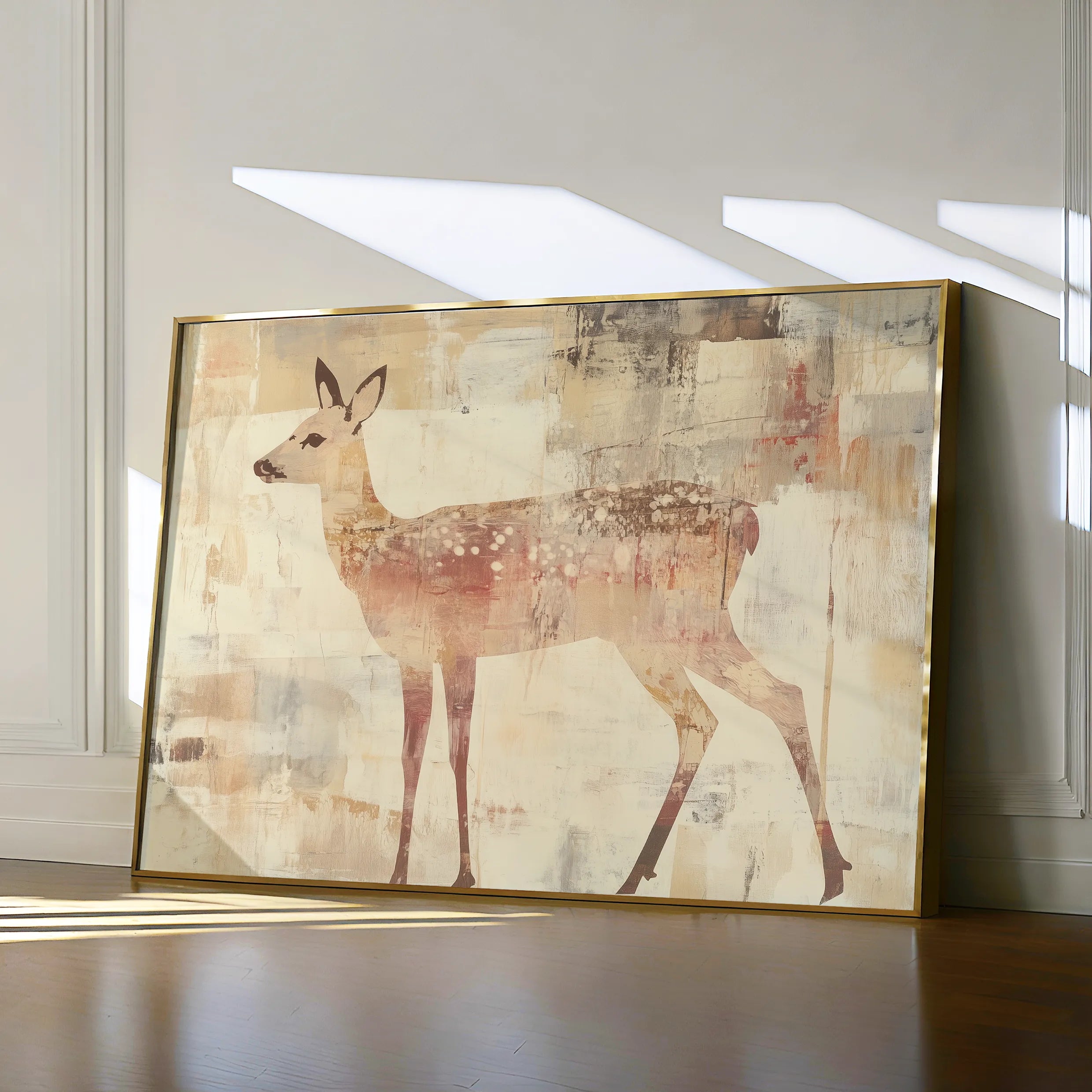 Animals 002 Canvas Art 60 x 40 cm / Black