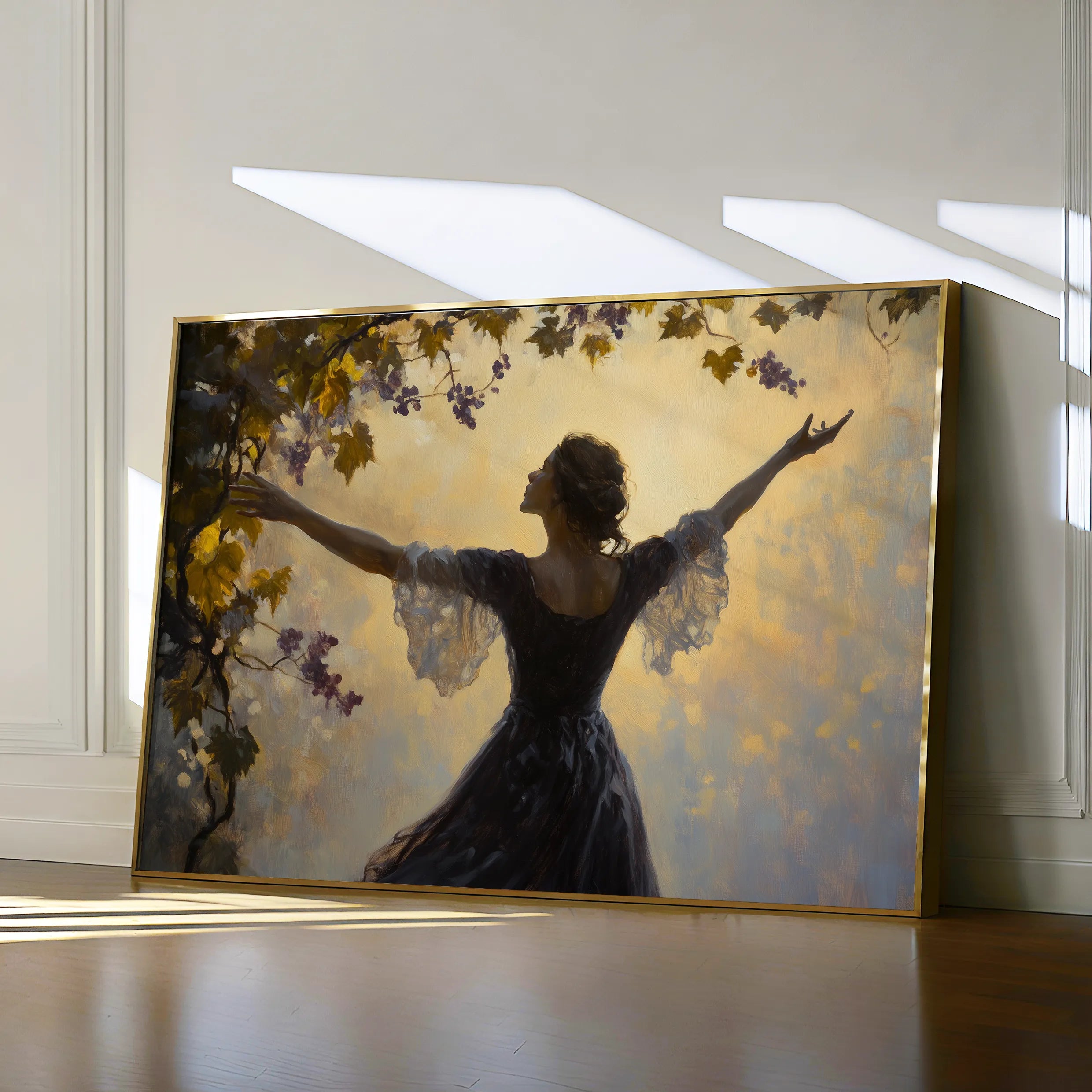 Classic 002 Canvas Art 60 x 40 cm / Black