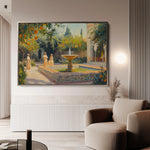 Orientalist 002 Canvas Art 60 x 40 cm / Black