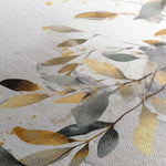 Floral 003 Canvas Art 60 x 40 cm / Black