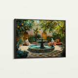 Orientalist 003 Canvas Art 60 x 40 cm / Black