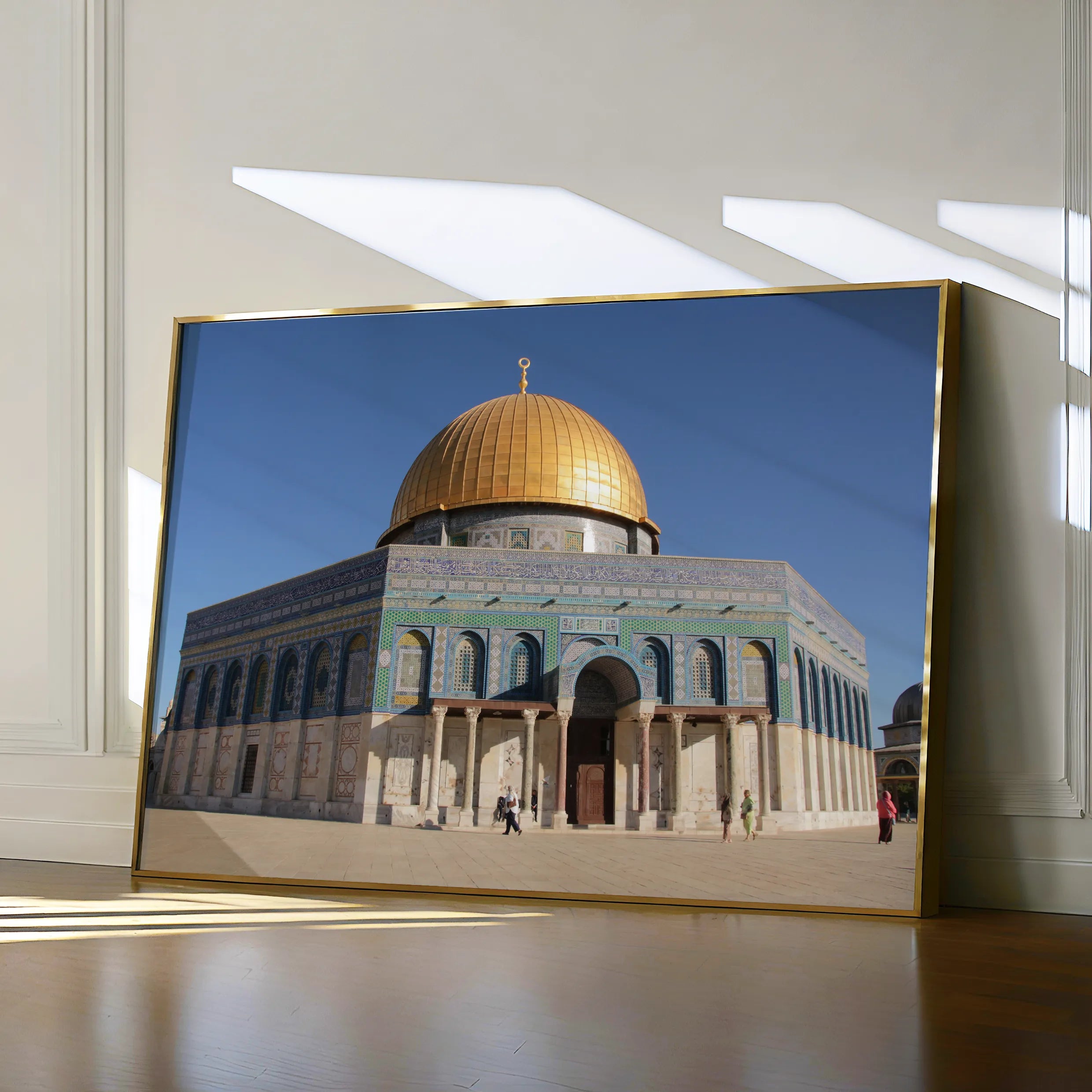 Palestine 003 Canvas Art 60 x 40 cm / Black