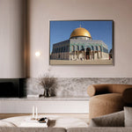 Palestine 003 Canvas Art 60 x 40 cm / Black