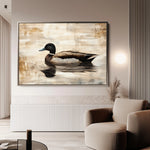 Animals 004 Canvas Art 60 x 40 cm / Black