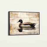 Animals 004 Canvas Art 60 x 40 cm / Black