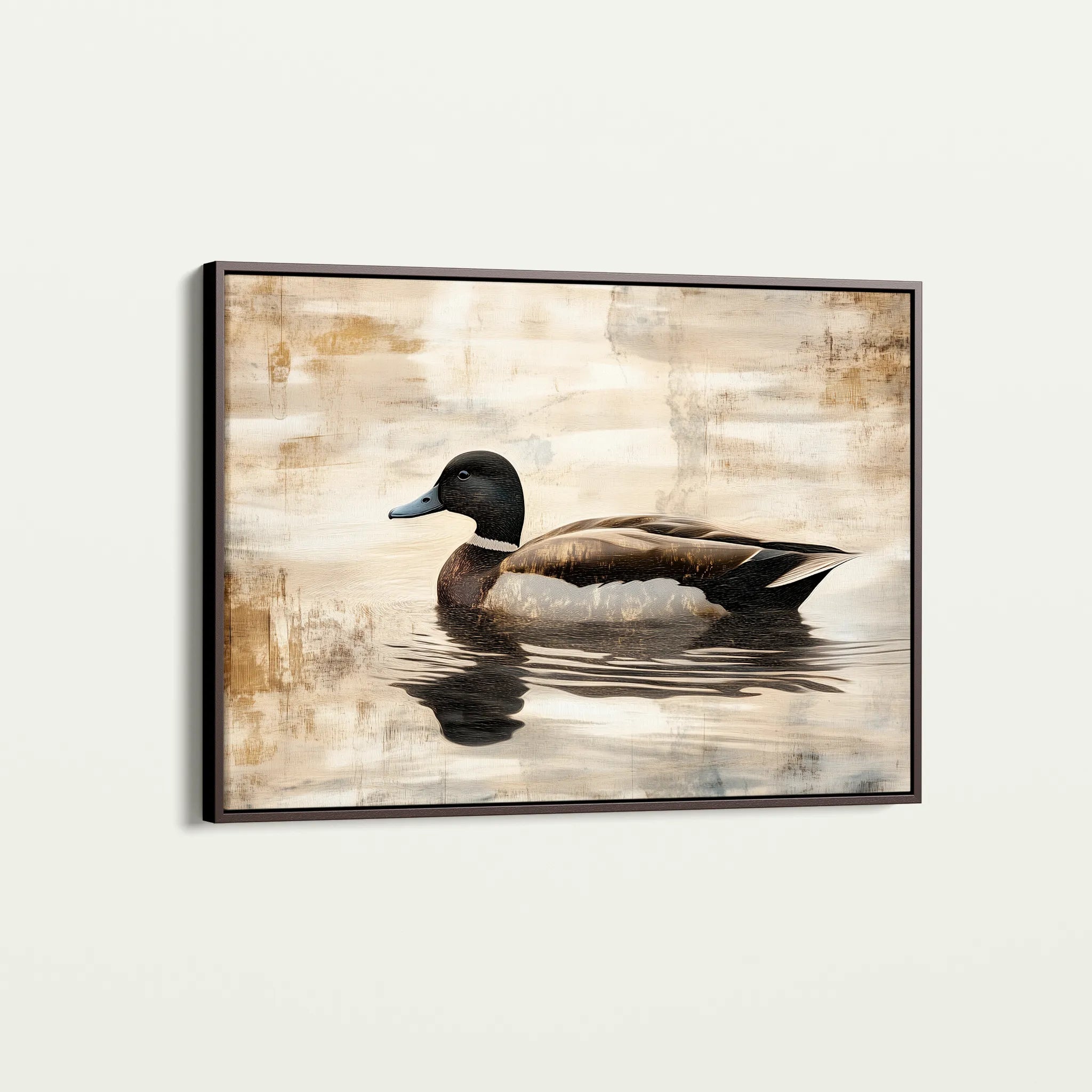 Animals 004 Canvas Art 60 x 40 cm / Black