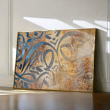 Islamic 004 Canvas Art 60 x 40 cm / Black