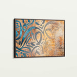 Islamic 004 Canvas Art 60 x 40 cm / Black