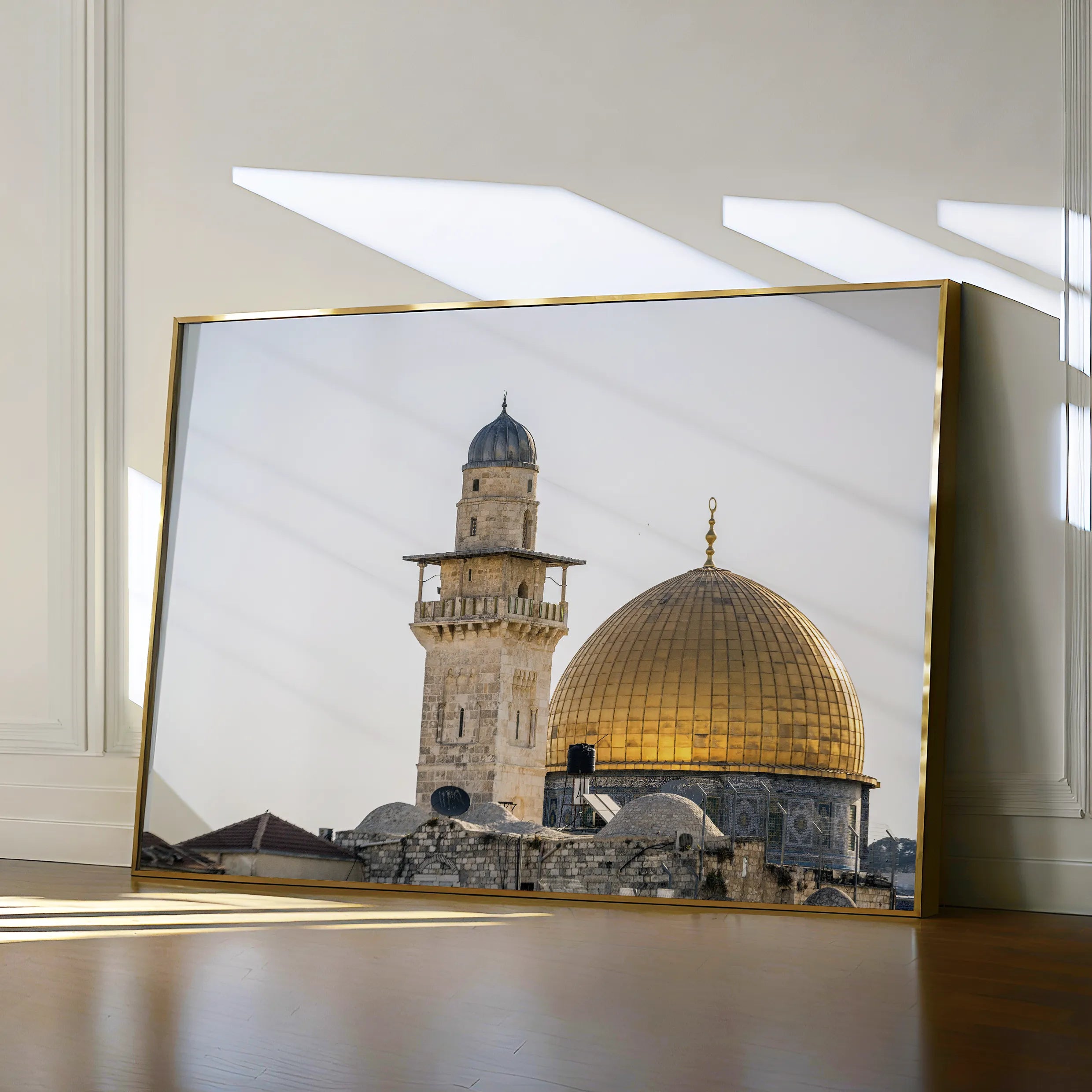 Palestine 004 Canvas Art 60 x 40 cm / Black