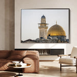 Palestine 004 Canvas Art 60 x 40 cm / Black