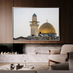 Palestine 004 Canvas Art 60 x 40 cm / Black