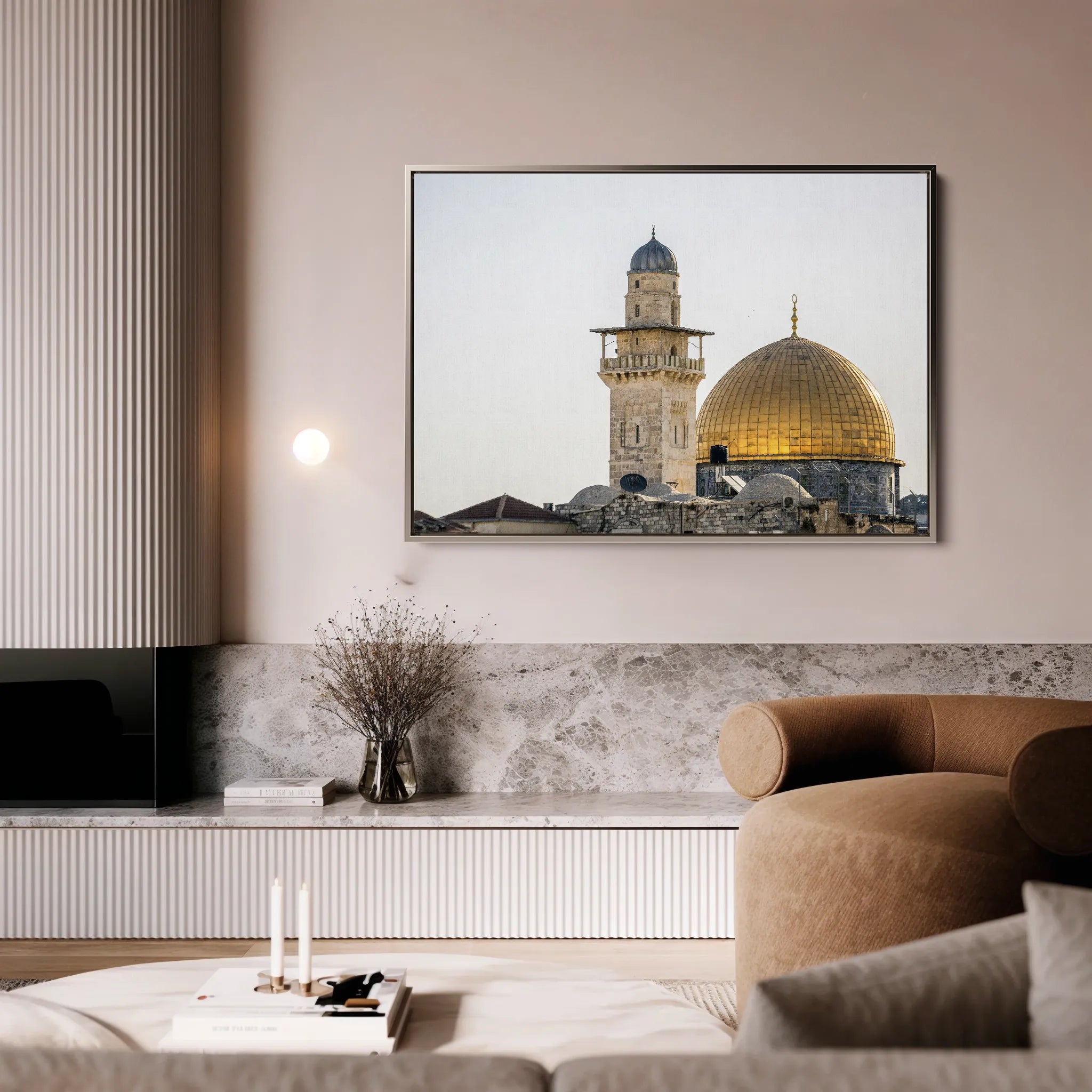 Palestine 004 Canvas Art 60 x 40 cm / Black