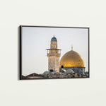 Palestine 004 Canvas Art 60 x 40 cm / Black