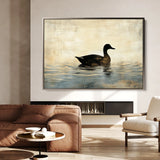 Animals 005 Canvas Art 60 x 40 cm / Black