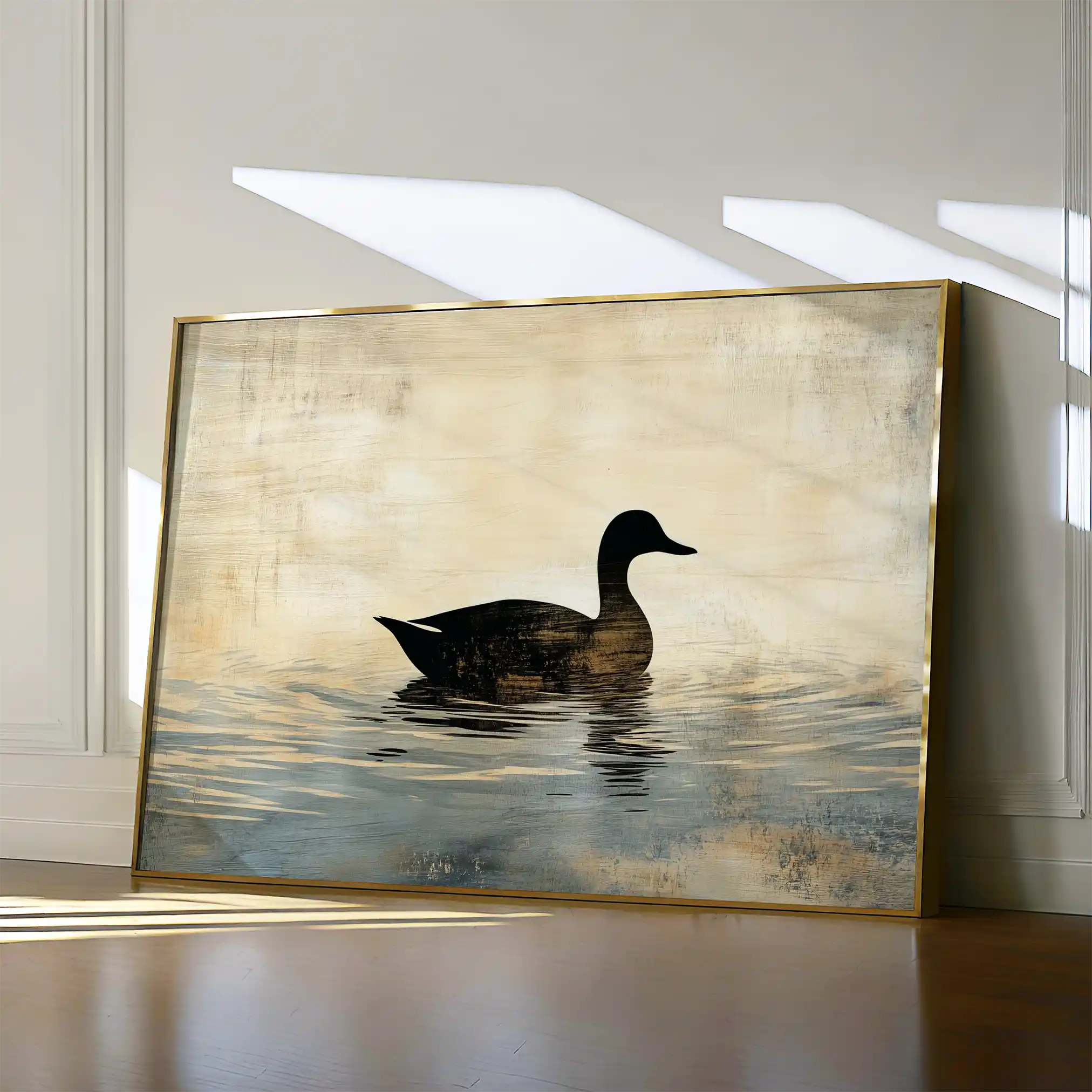 Animals 005 Canvas Art 60 x 40 cm / Black