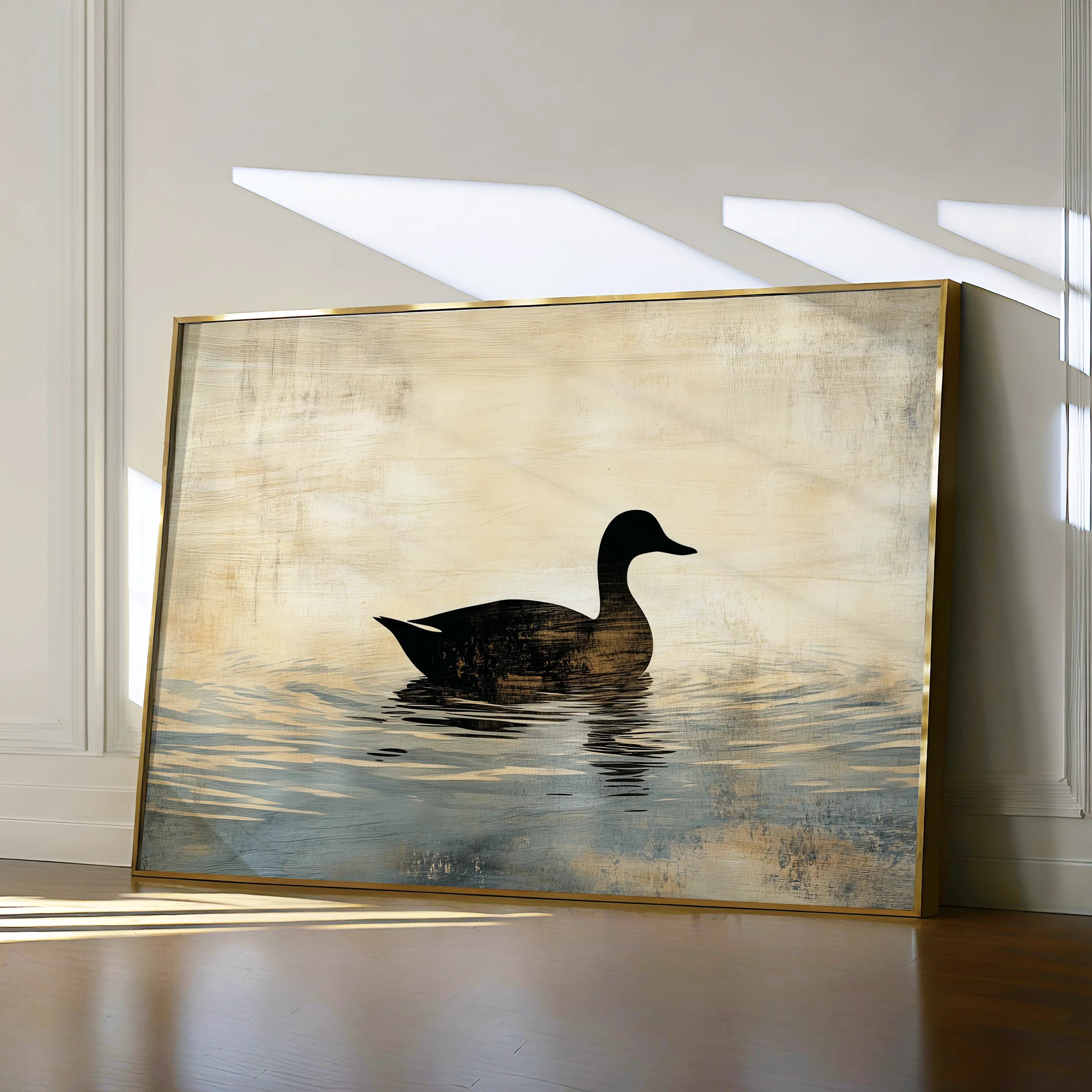 Animals 005 Canvas Art 60 x 40 cm / Black