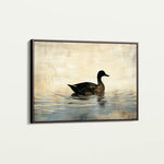 Animals 005 Canvas Art 60 x 40 cm / Black