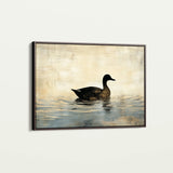 Animals 005 Canvas Art 60 x 40 cm / Black