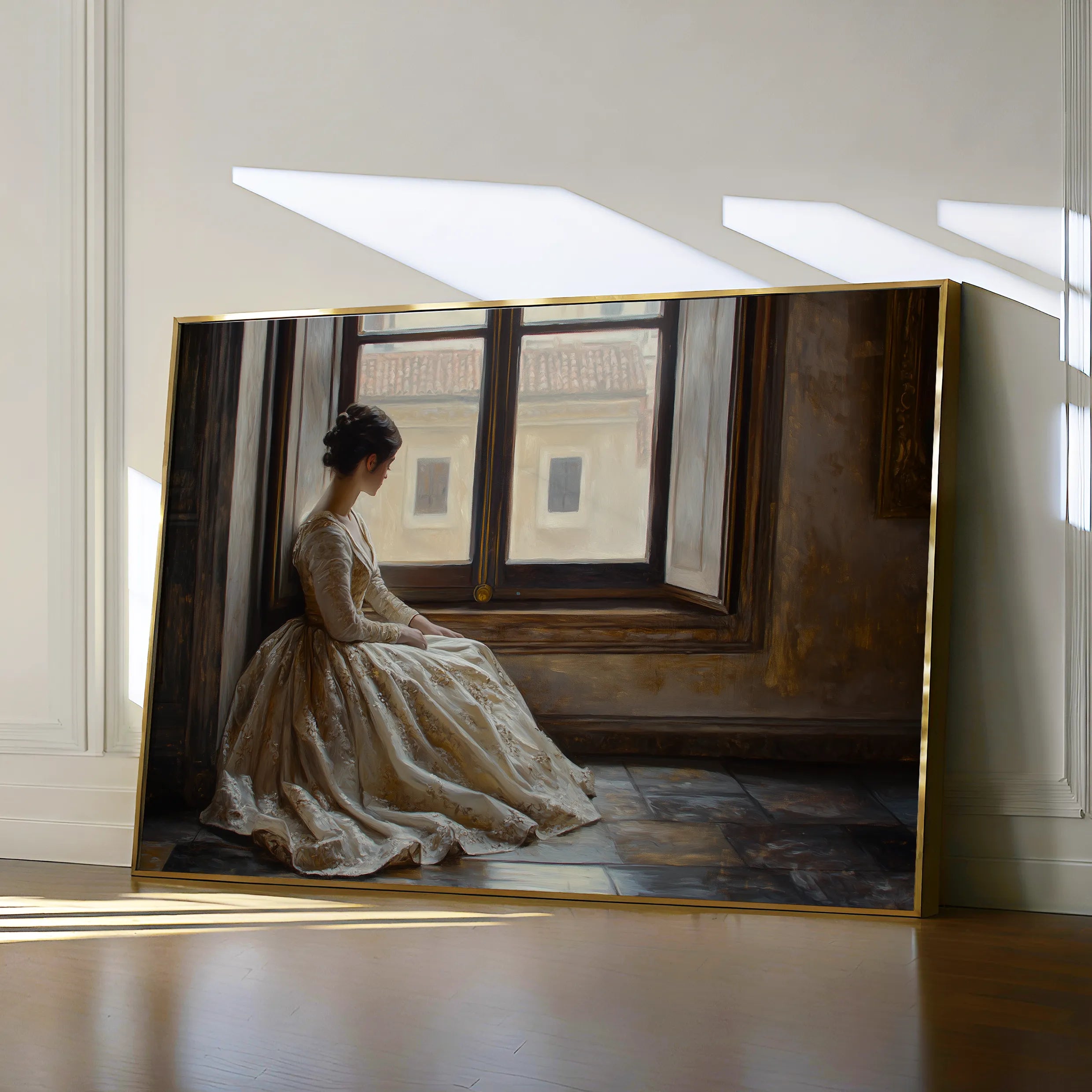 Classic 005 Canvas Art 60 x 40 cm / Black