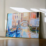Landscape 005 Canvas Art 60 x 40 cm / Black