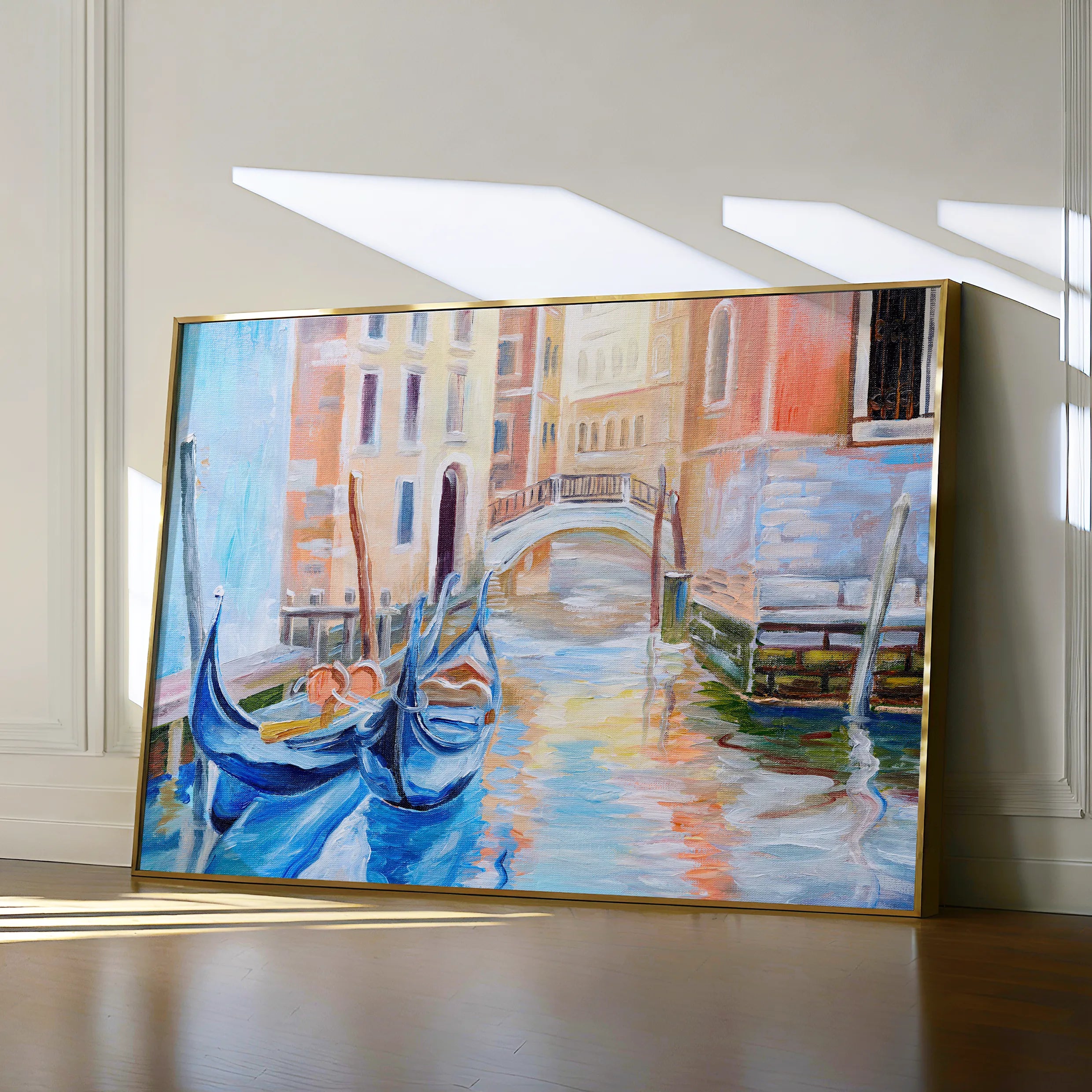 Landscape 005 Canvas Art 60 x 40 cm / Black