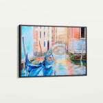 Landscape 005 Canvas Art 60 x 40 cm / Black