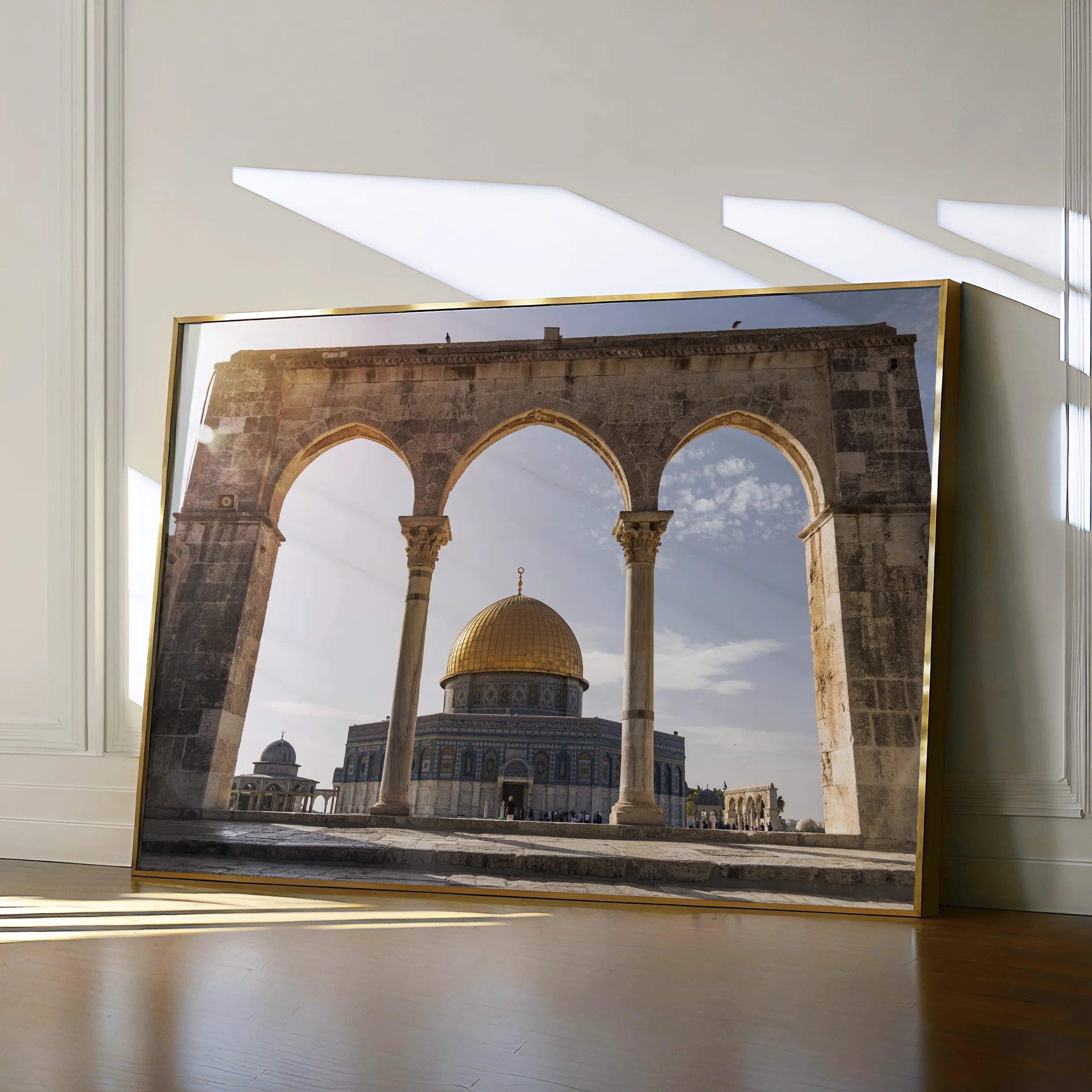 Palestine 005 Canvas Art 60 x 40 cm / Black