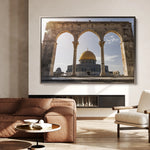 Palestine 005 Canvas Art 60 x 40 cm / Black