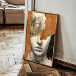 Portrait 005 Canvas Art 60 x 40 cm / Black