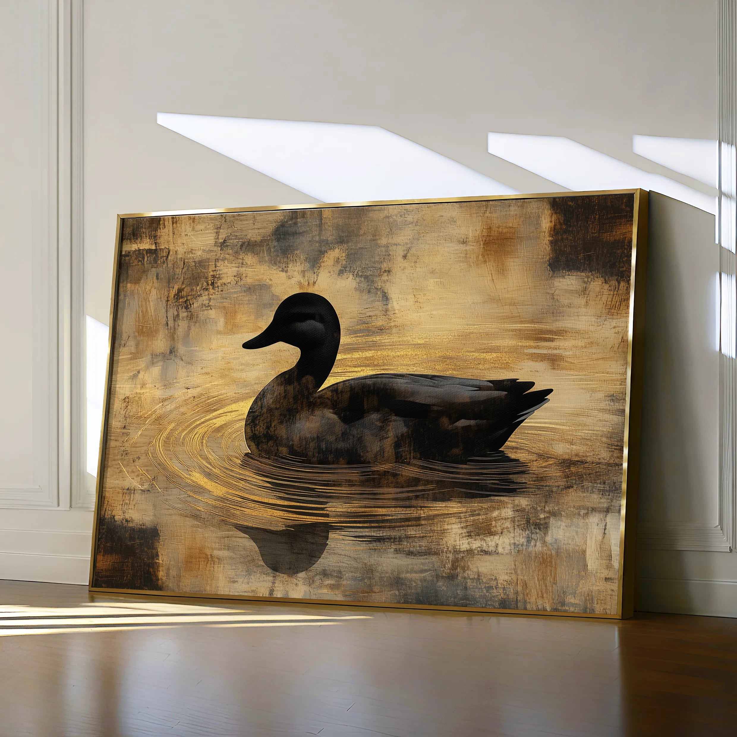 Animals 006 Canvas Art 60 x 40 cm / Black
