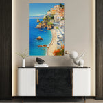 Landscape 006 Canvas Art 60 x 40 cm / Black