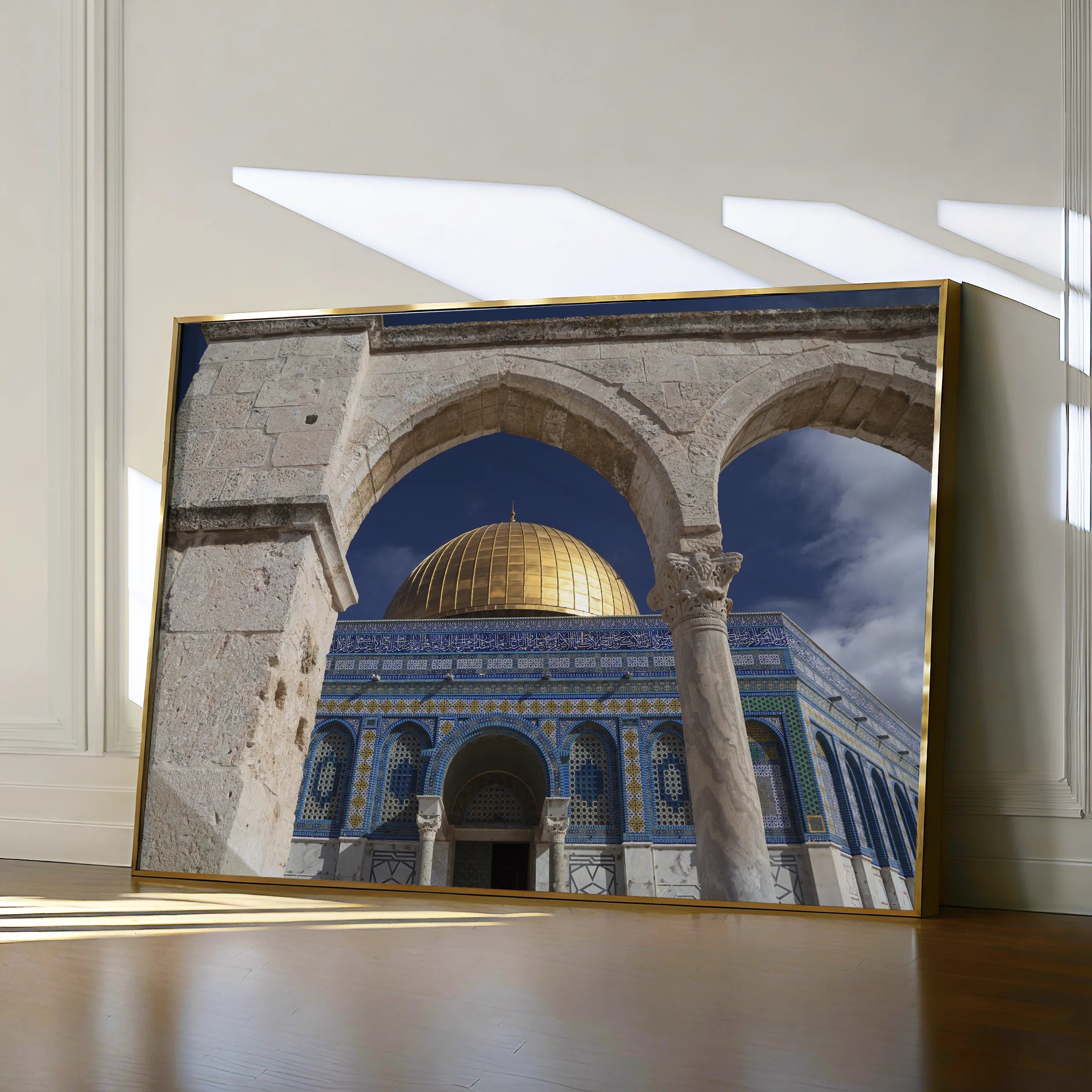 Palestine 006 Canvas Art 60 x 40 cm / Black