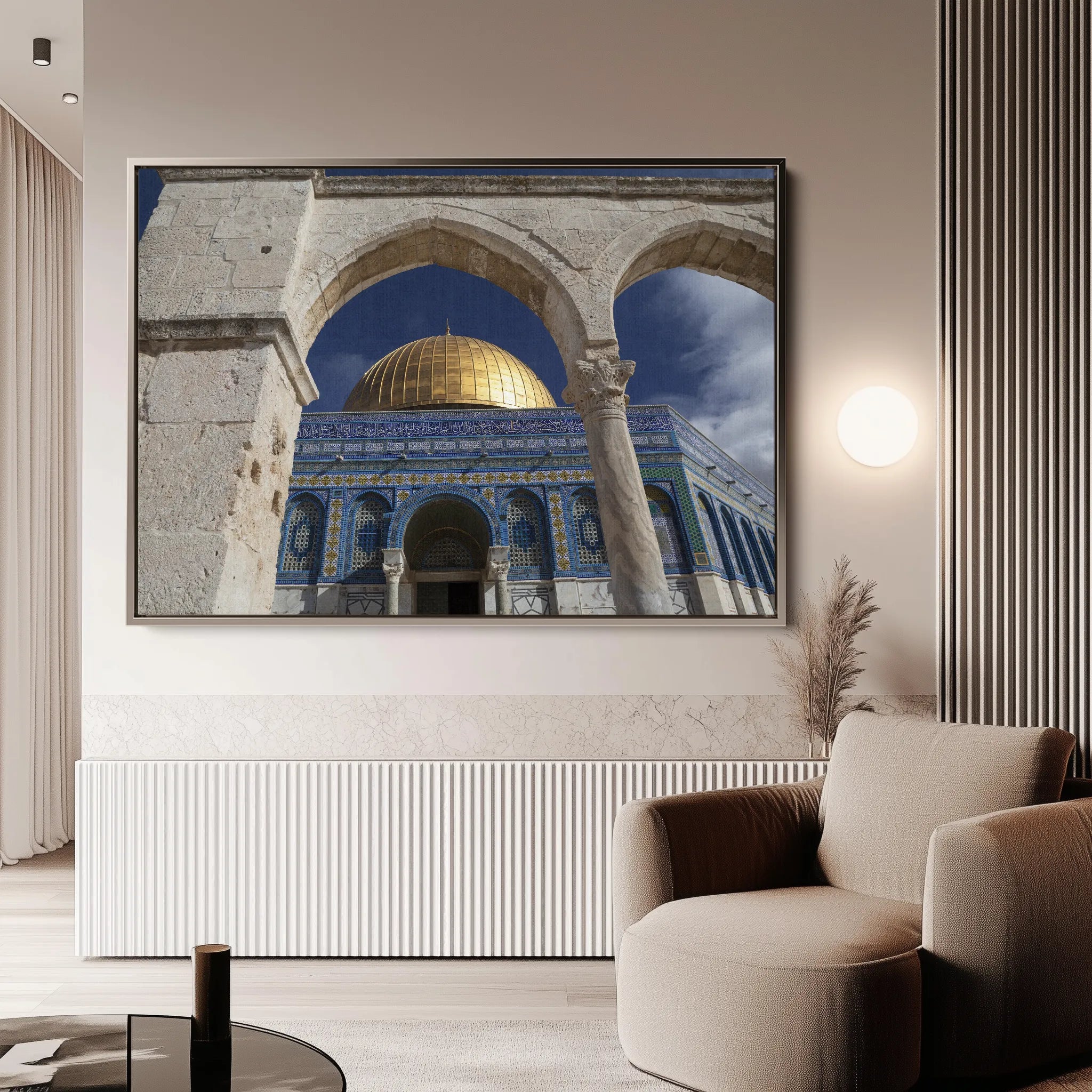 Palestine 006 Canvas Art 60 x 40 cm / Black