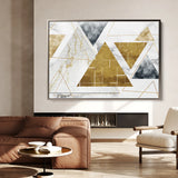 Abstract 007 Canvas Art 60 x 40 cm / Black