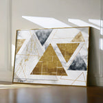 Abstract 007 Canvas Art 60 x 40 cm / Black