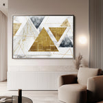 Abstract 007 Canvas Art 60 x 40 cm / Black